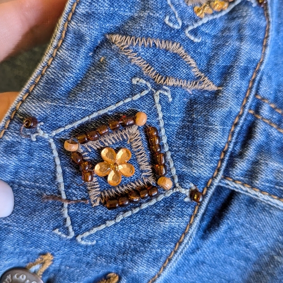 Corelli Women’s jeans, size 12 wide leg zipper bottom - Picture 16 of 16